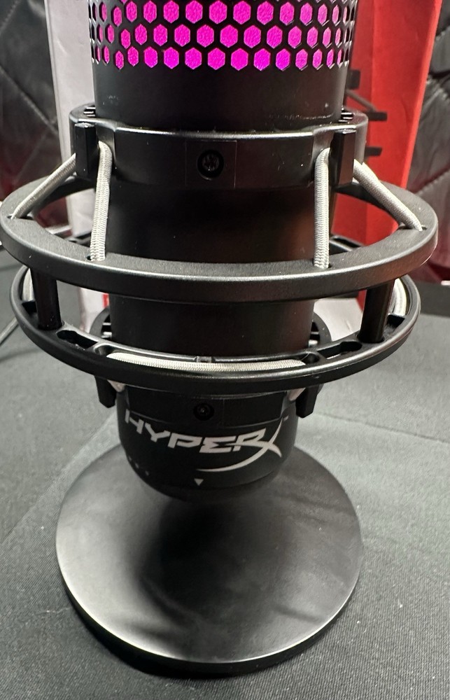 HyperX QuadCast S RGB USB Condenser Microphone - Great Condition