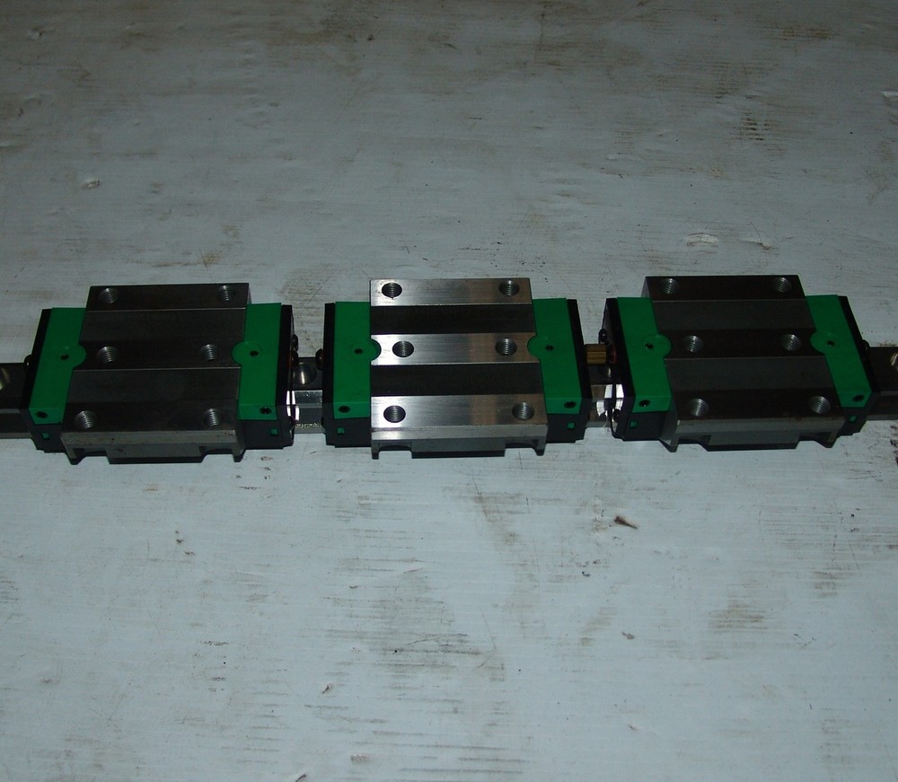 INA linear guide rail with (3) RWU35-E-V3 blocks