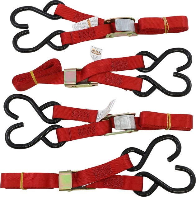 SteadyMate S Hook Cam Buckle Utility Tie-Down Straps