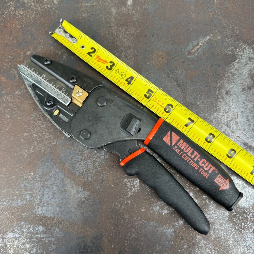 RONAN Multi-Cut XP-3 3-in-1 Cutting Tool - New / Open Packaging - 10" Length