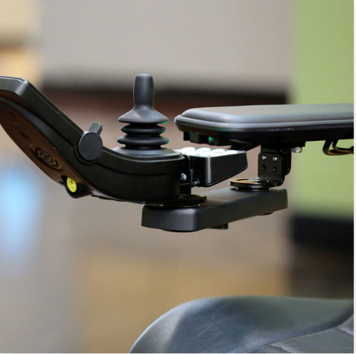 Permobil Slimline Retractable Joystick Mount