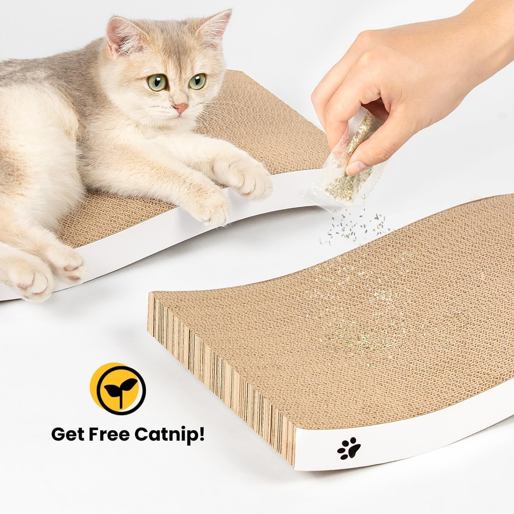 Cat Durable Scratch Pad, heavy duty, double-sided Scratching Board for Indoor.
