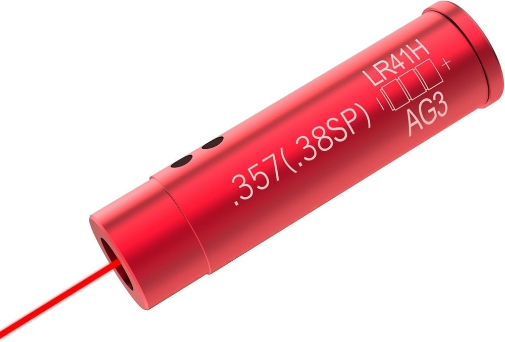 .357 Red Laser Bore Sight w/ 6 Batteries