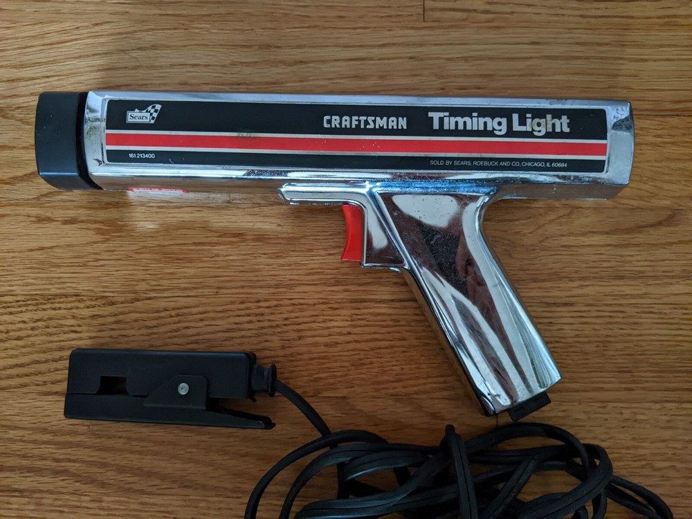 Vintage Sears Engine Analyzer; Sears Timing Light & Remote Starter Switch; Etc.
