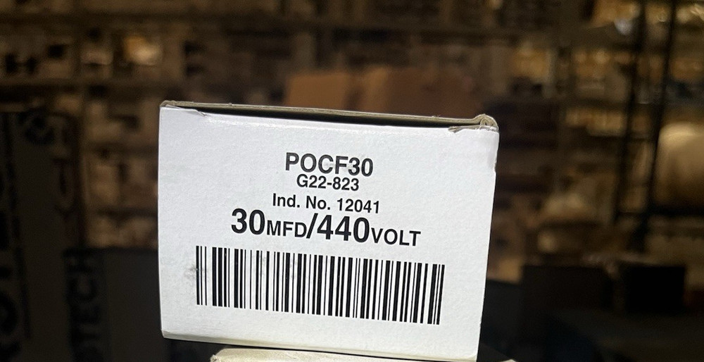 Packard 440V Oval Run Capacitor (30 MFD) - POCF30