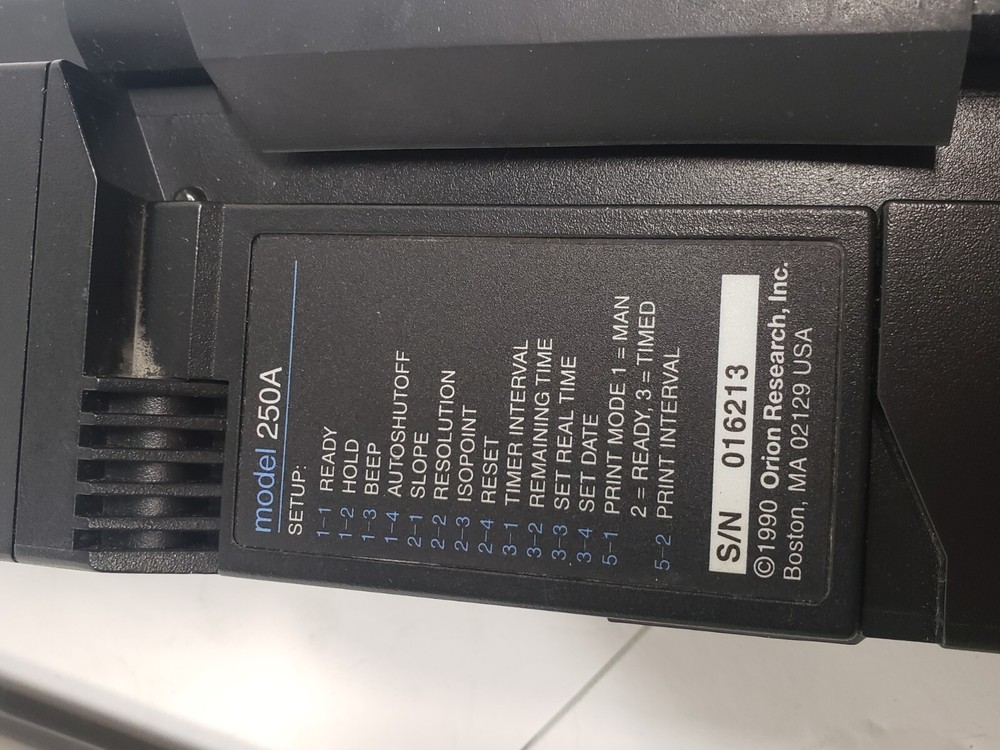 Thermo Orion Model 250 / 250A Portable PH