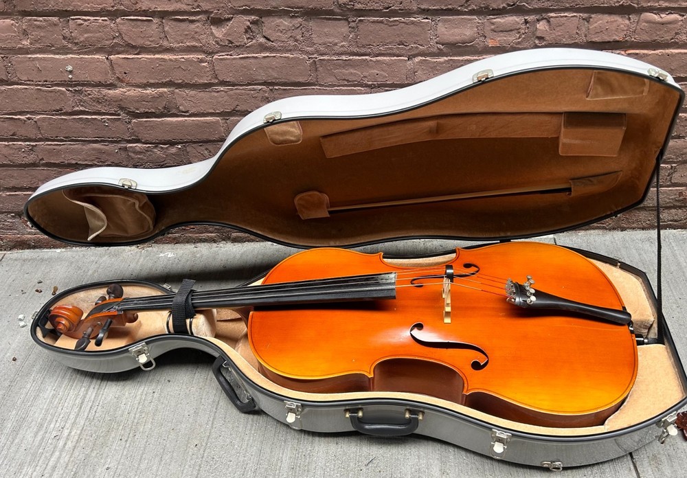 Becker 3000 Cello 4/4 Made in Romania w/ Hardshell Case and Bow