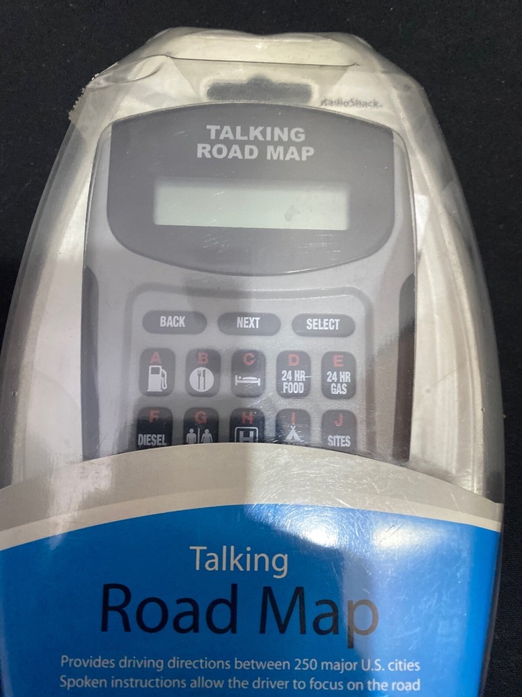 Talking Road Map by Radio Shack #63-1219