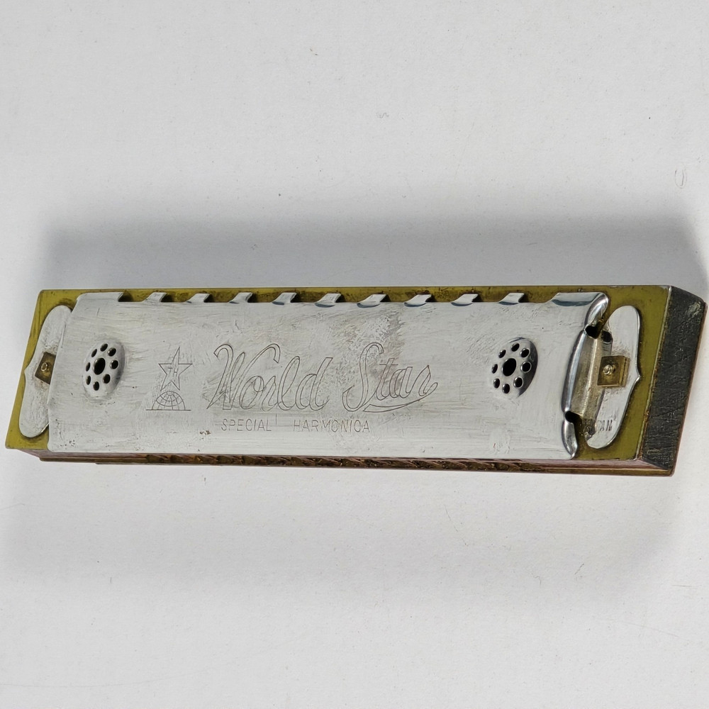 Vintage World Star Harmonica