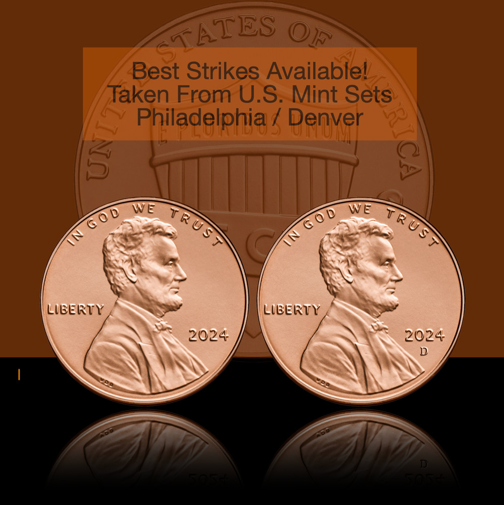 2024-PD LINCOLN / SHIELD CENT / From Recently Released Mint Sets / BEST STRIKES