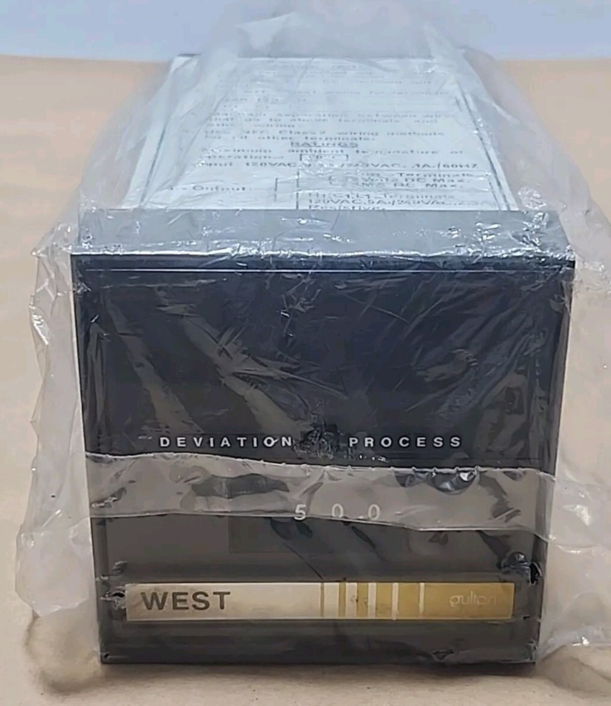 *NEW SURPLUS* West Gulton Deviation Process Panel Meter 120/240Vac + Warranty!