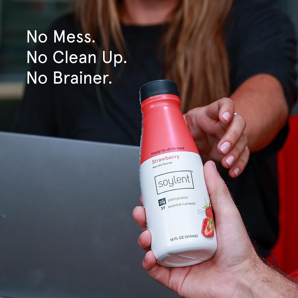 Strawberry meal replacement shake 14 oz 12 pack