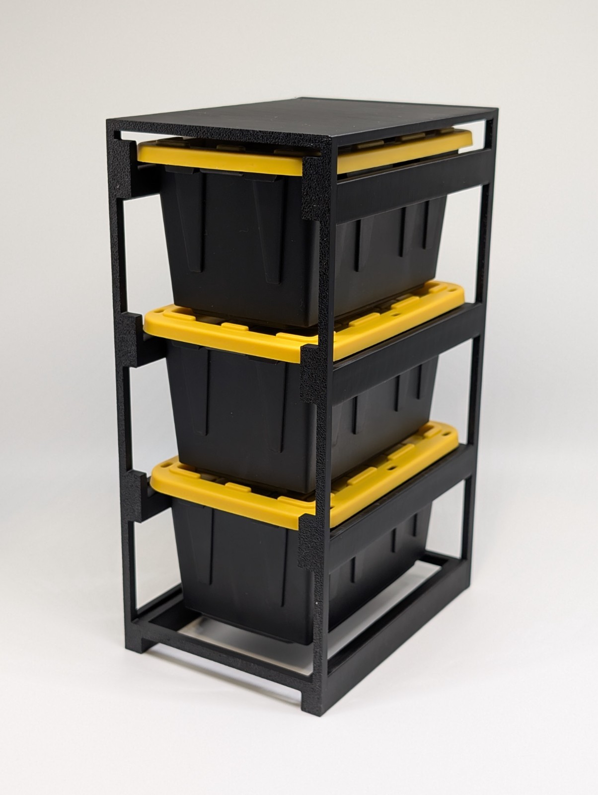 Storage Rack for Lowe's Teeny Totes 6036639 (Bins not Included)
