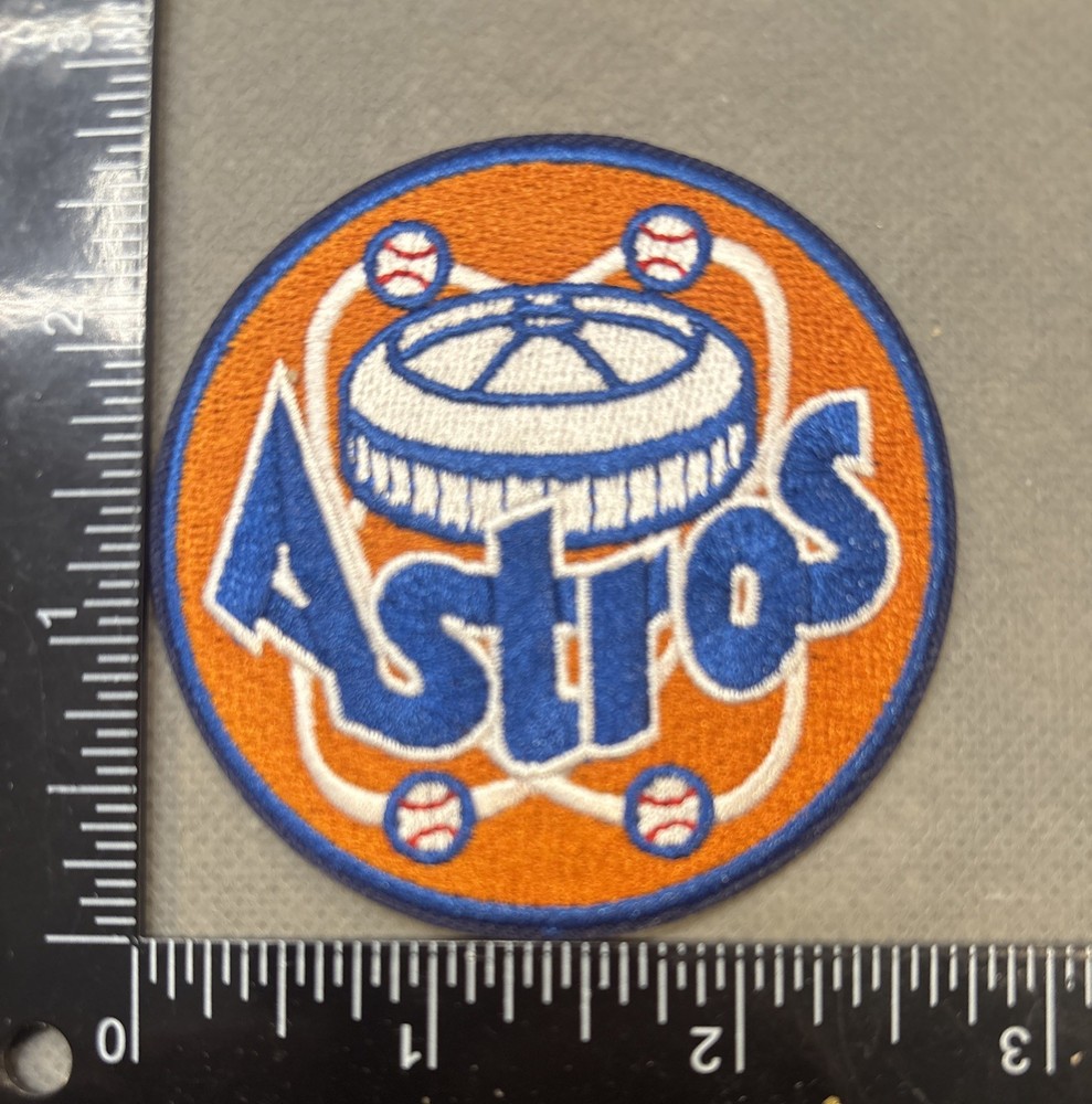 HOUSTON ASTROS MLB BASEBALL EMBROIDERED IRON ON PATCH