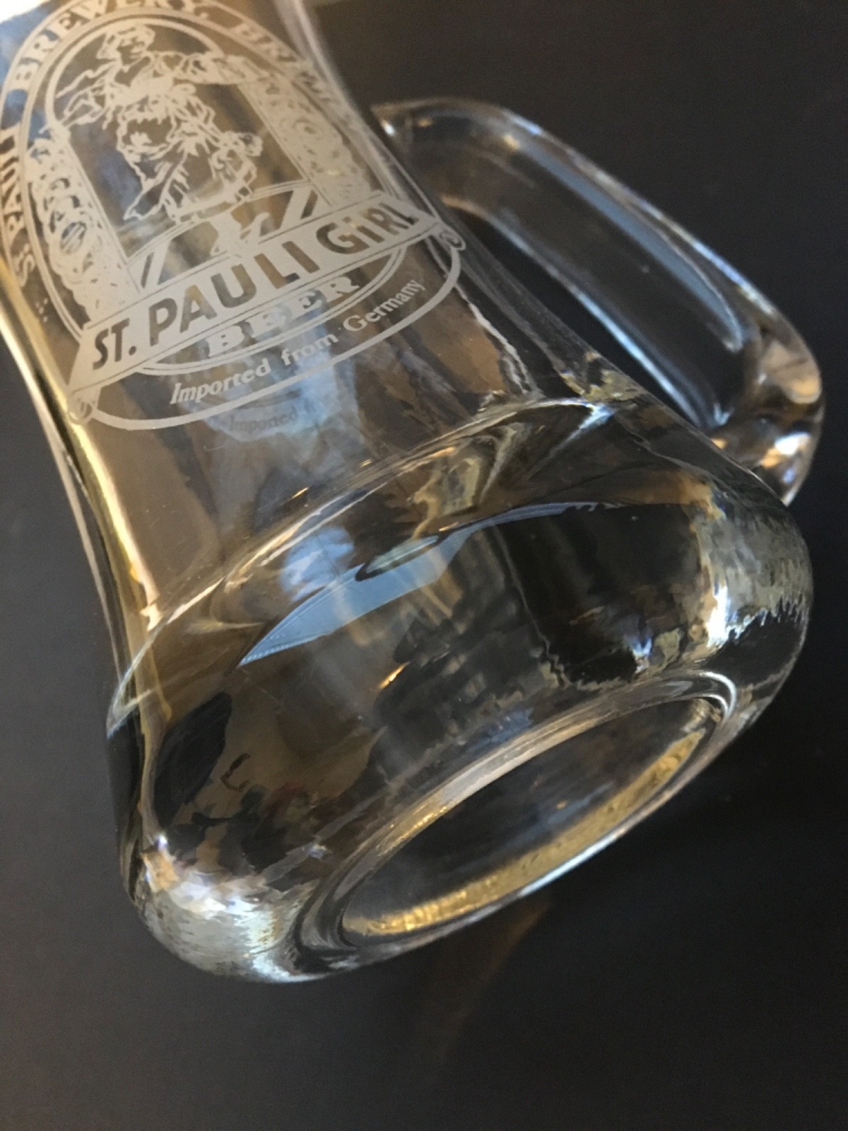 Rare Vintage St Pauli Girl Beer Mug** St Pauli Brewery Germany**