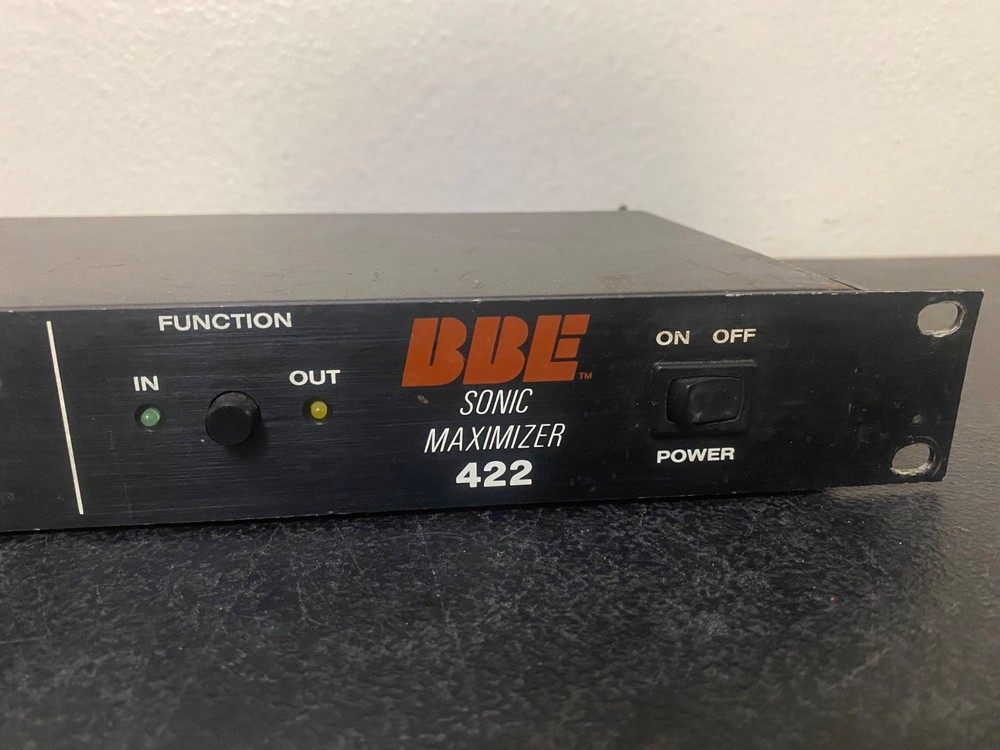 BBE Sonic Maximizer 422 Rack Mount Pro Audio, Tested GOOD!