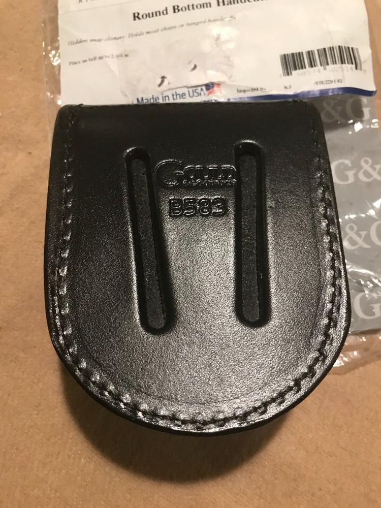 Gould & Goodrich Handcuff Pouch Most Chain Hinged Cuffs