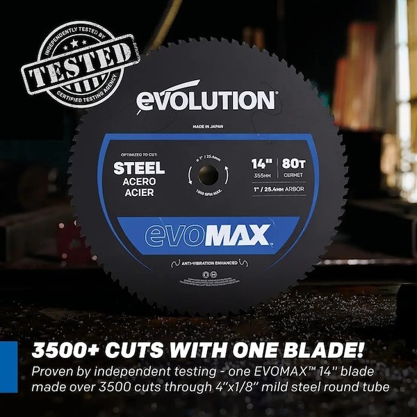 Evolution Power Tools S14cps Metal Cutting Chop Saw