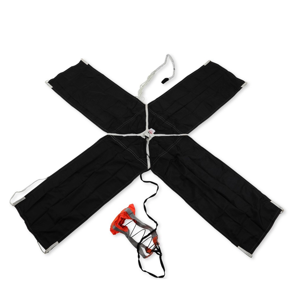 42080BK Simpson Racing Black JR Comp parachute