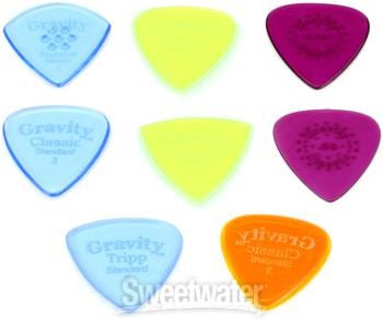 Gravity Picks Variety Pack (8 pc) - Thin/Medium