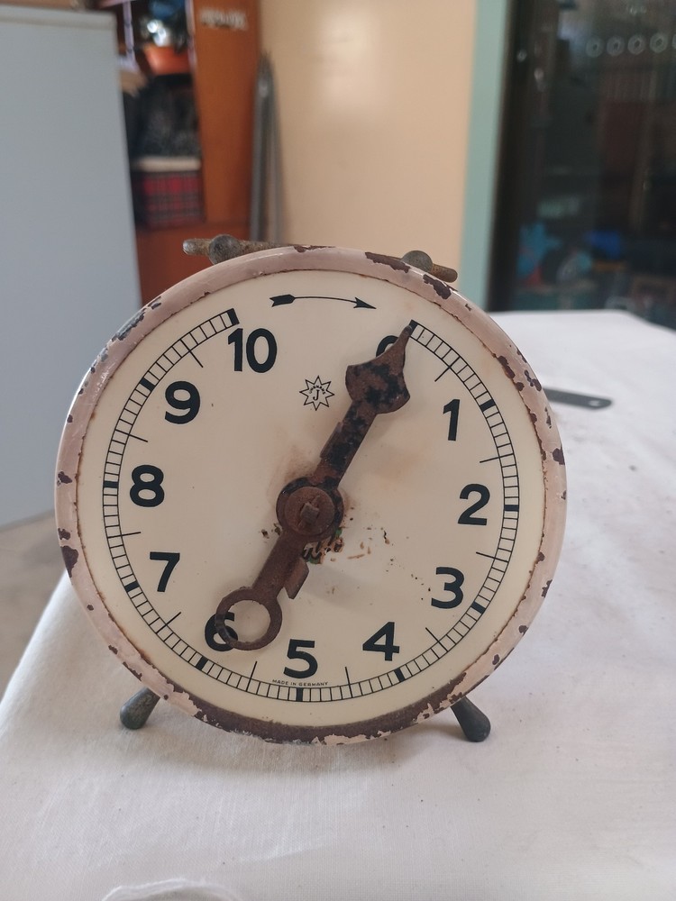 Antique Vintage Junghans Kitchen 10 Minute Timer Clock