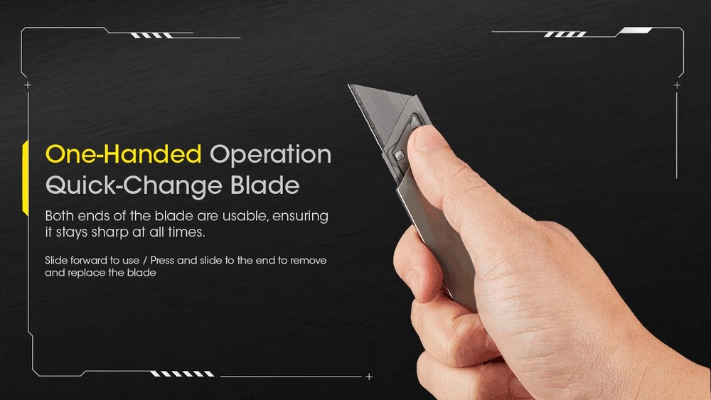 Nitecore NTK09 Titanium Utility EDC Knife