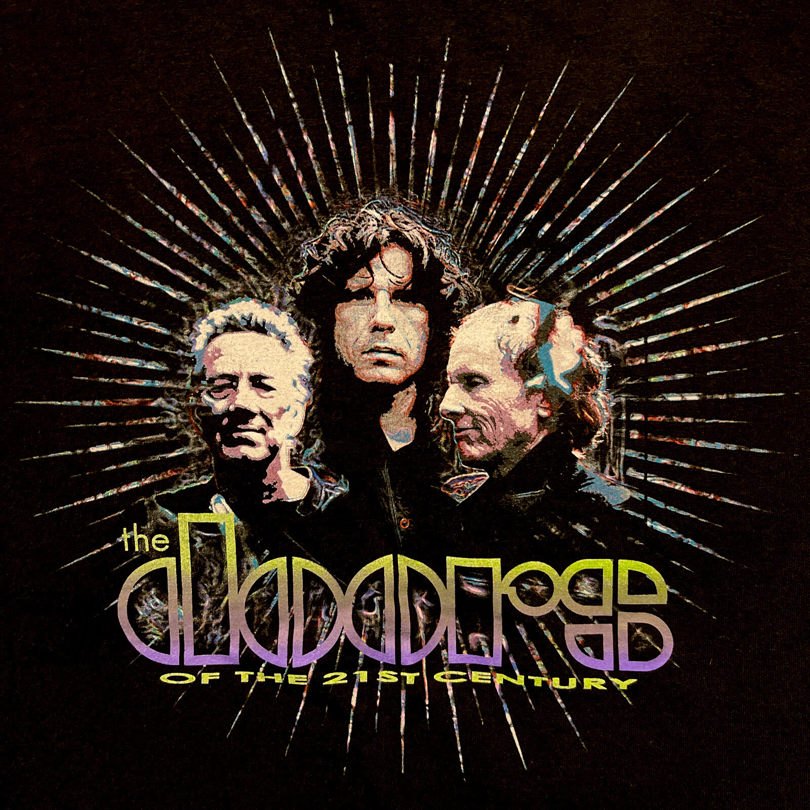 The DOORS  of the 21st Century - 2005 Concert T-Shirt : MENS (M) :  Pearl Jam