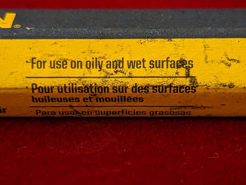 IRWIN Tools STRAIT-LINE Lumber Crayon, Black (66404)