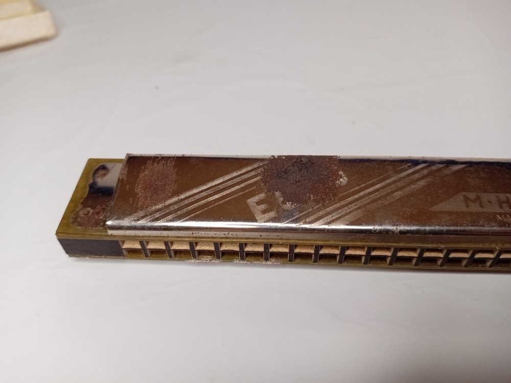 Vintage Echo M. Hohner Harmonica Key G