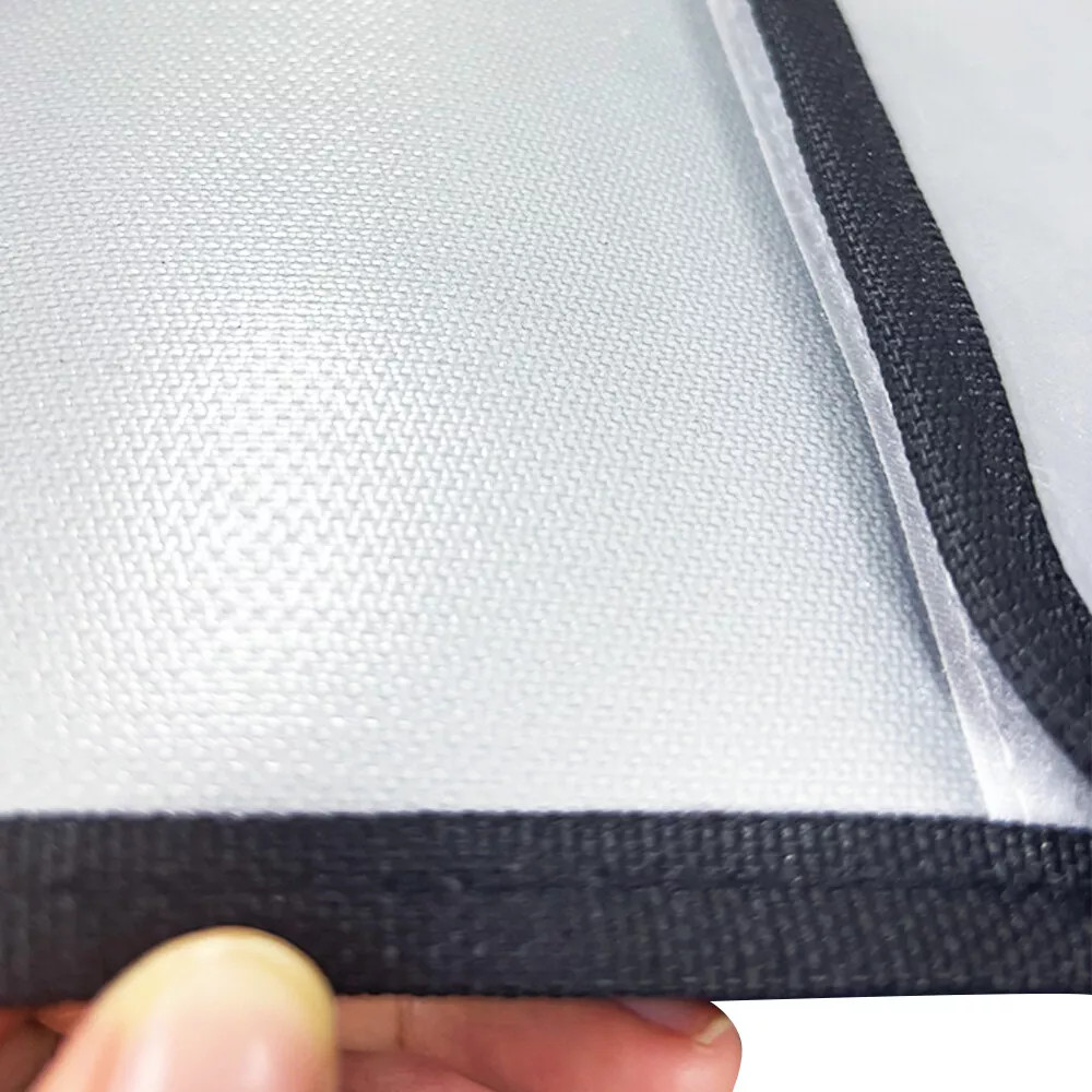 Large Fireproof Waterproof Document Bag Fire Proof Money Pouch Passport Folder