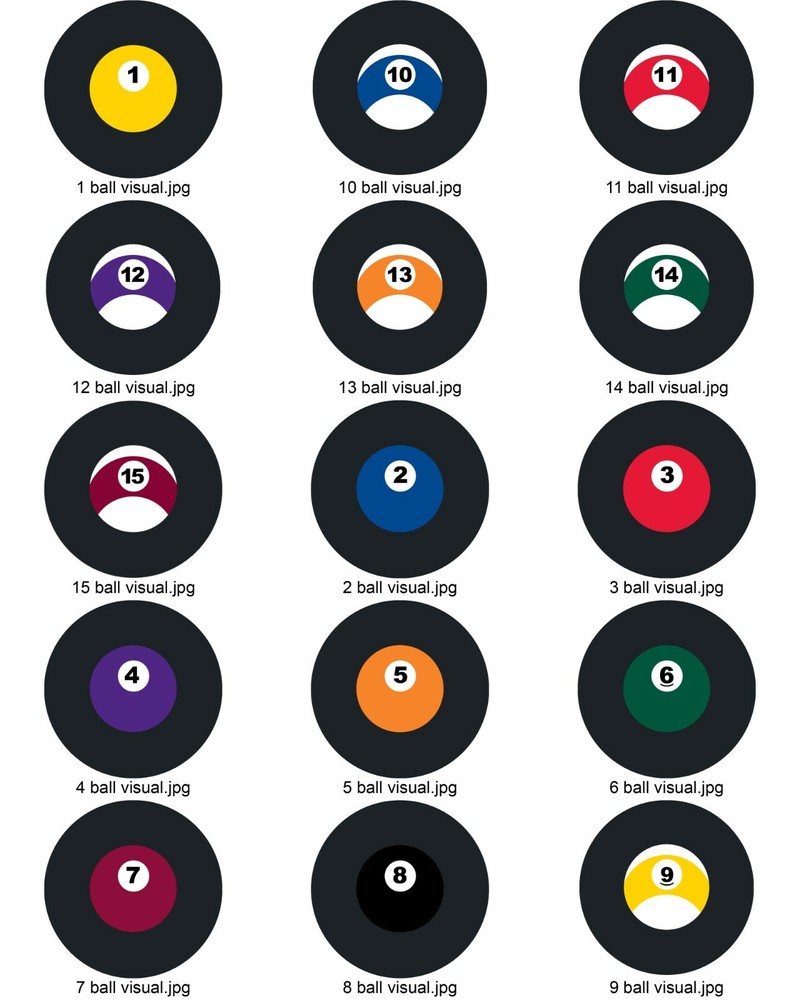 8 Ball Billiards Pub Table & Pool Ball Stools