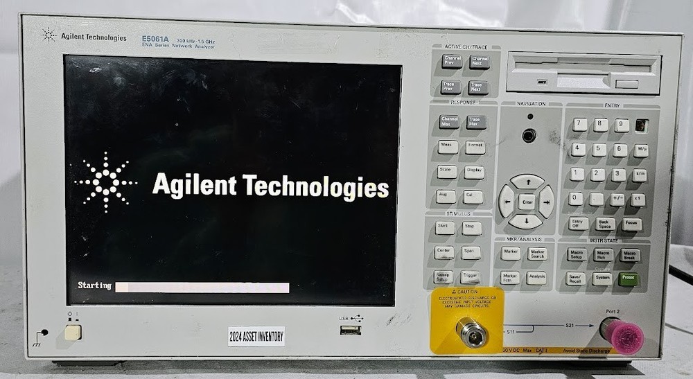 Agilent E5061A ENA Network Analyzer 300 kHz–1.5 GHz, 2-Port