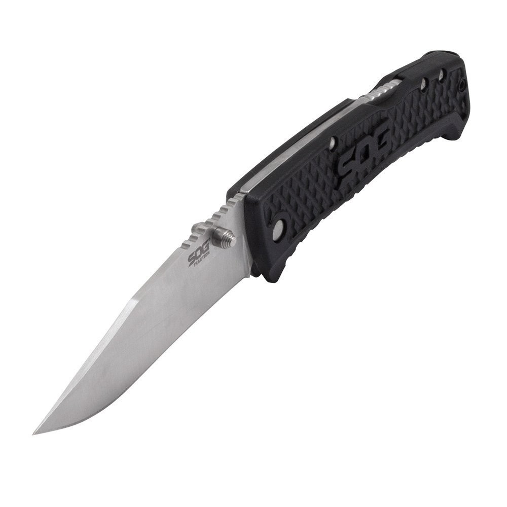 SOG SOG-TD1011-CP Traction EDC Knife, Work Knife & Folding Pocket Knife w/3.5"