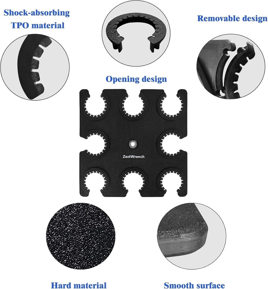 Microphone Holder Multi Mic Holder for Wired and Wireless Mics Multiple Micro...