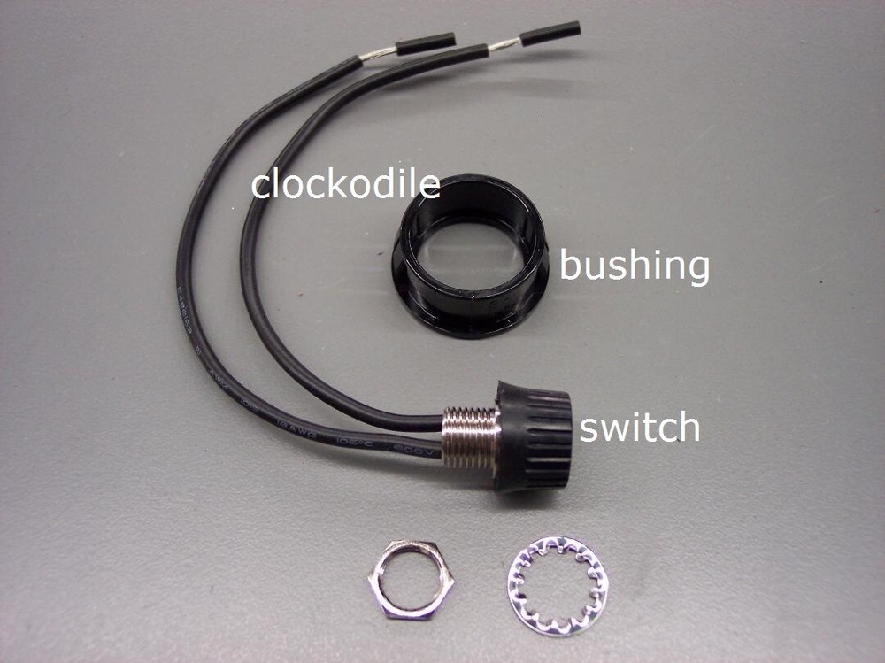 NEW Bud Budweiser Carousel Horse Parade Light Bottom Alignment BUSHING & SWITCH