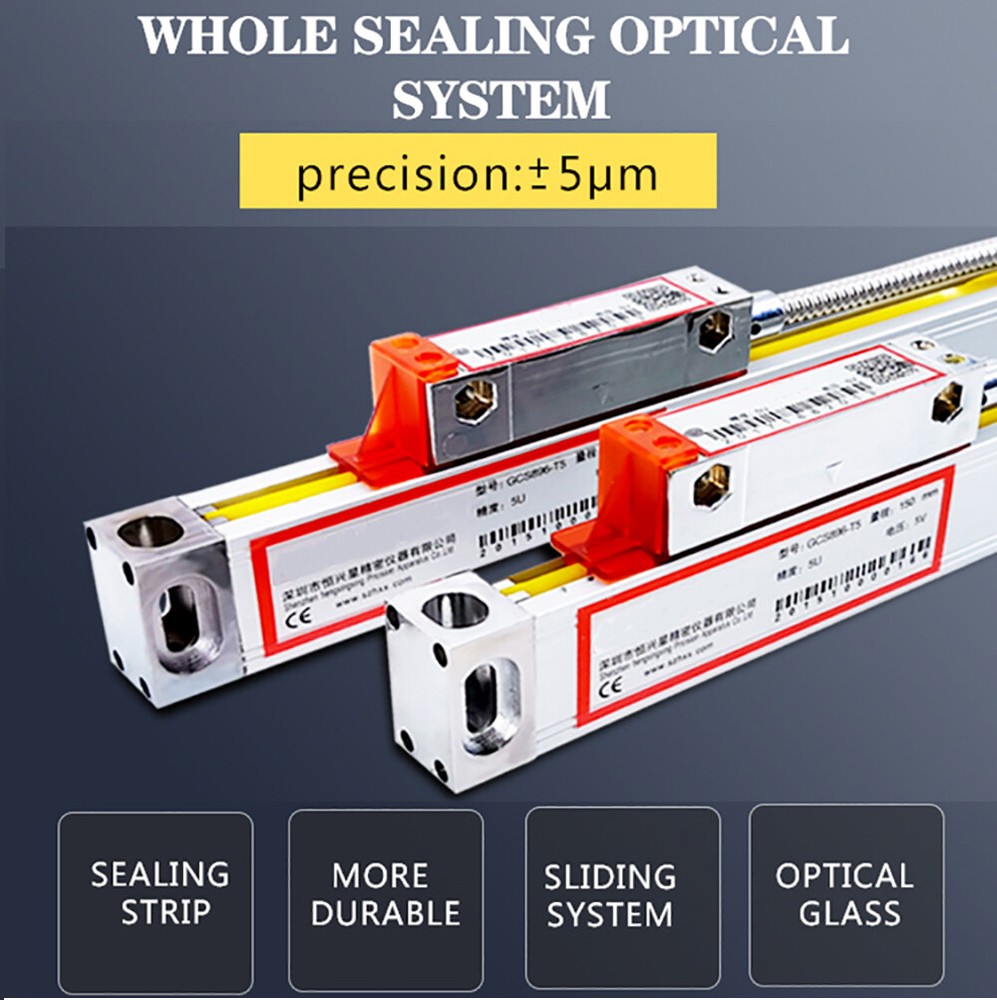 iMeshbean DRO 2 Axis Digital Readout + 5micron GCS900-2D Linear Scale Encoder