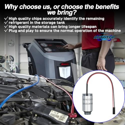 Oxygen Sensor Replacement Cell & Refrigerant Identifier O2 Sensor FIT Robinair