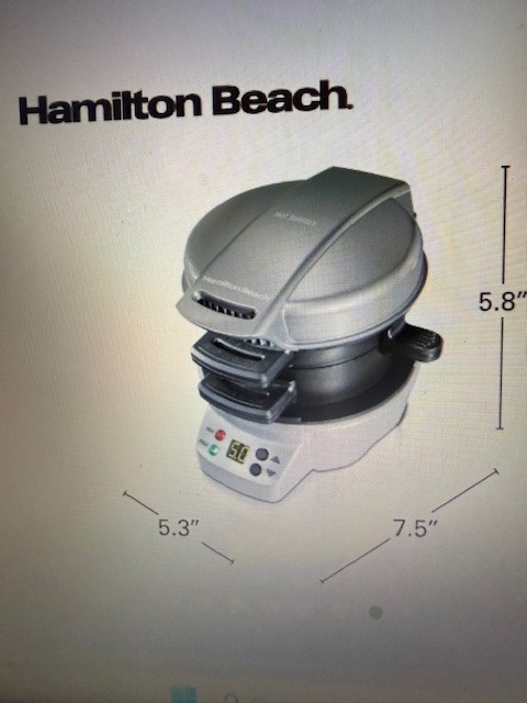 Hamilton Beach 25478 Breakfast Sandwich Maker - Silver