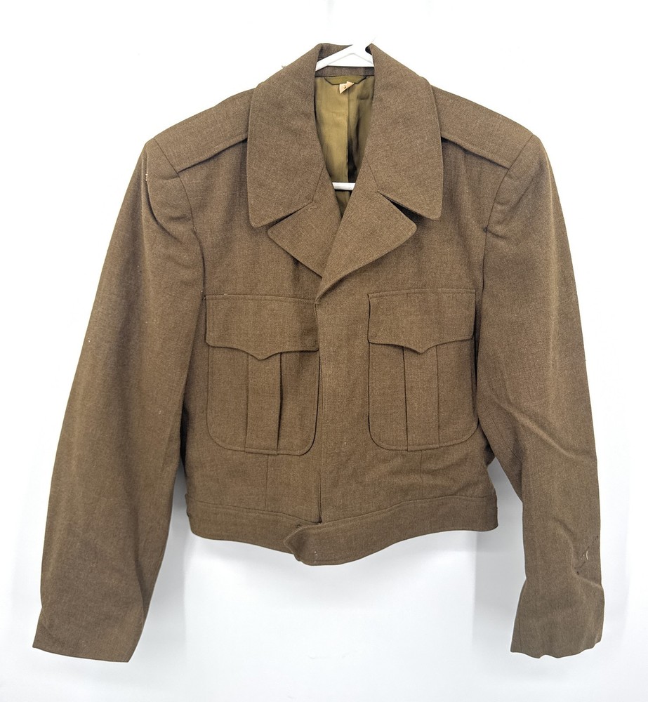 1950's Army Brown Coat Jacket