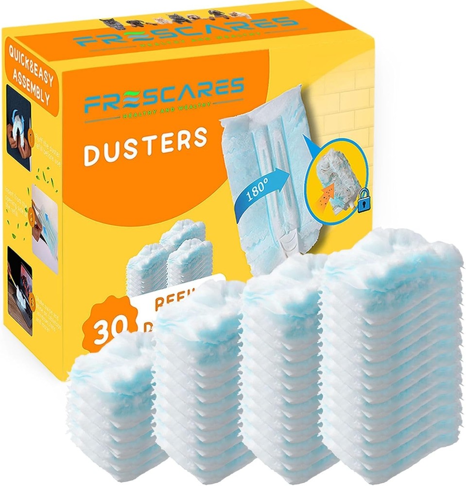 Duster Refills, Static Dust Removal Brush Disposable Replacement Head