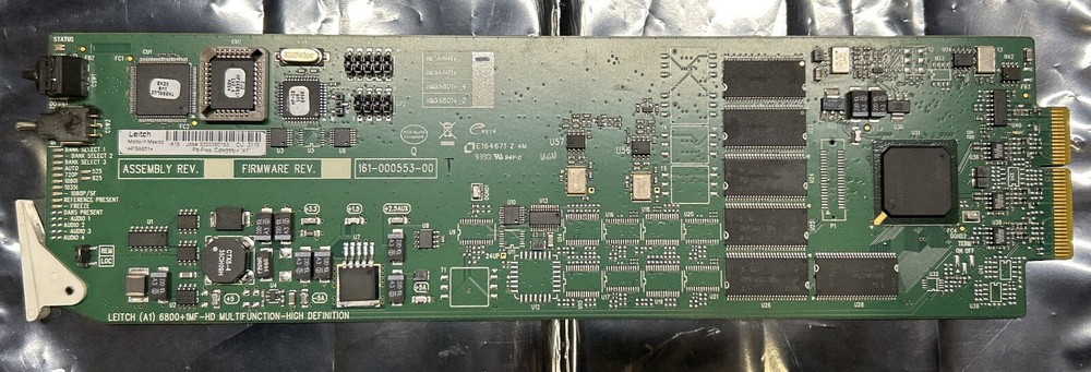 Harris HFS6801+ Auto-sensing HD/SD-SDI Video Frame Synchronizer/Processor