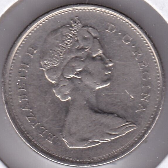 1969 Canada 25 Cents