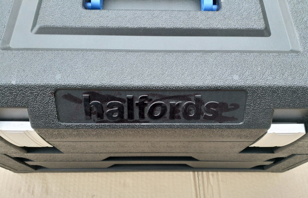 Halfords Tool Box, Black