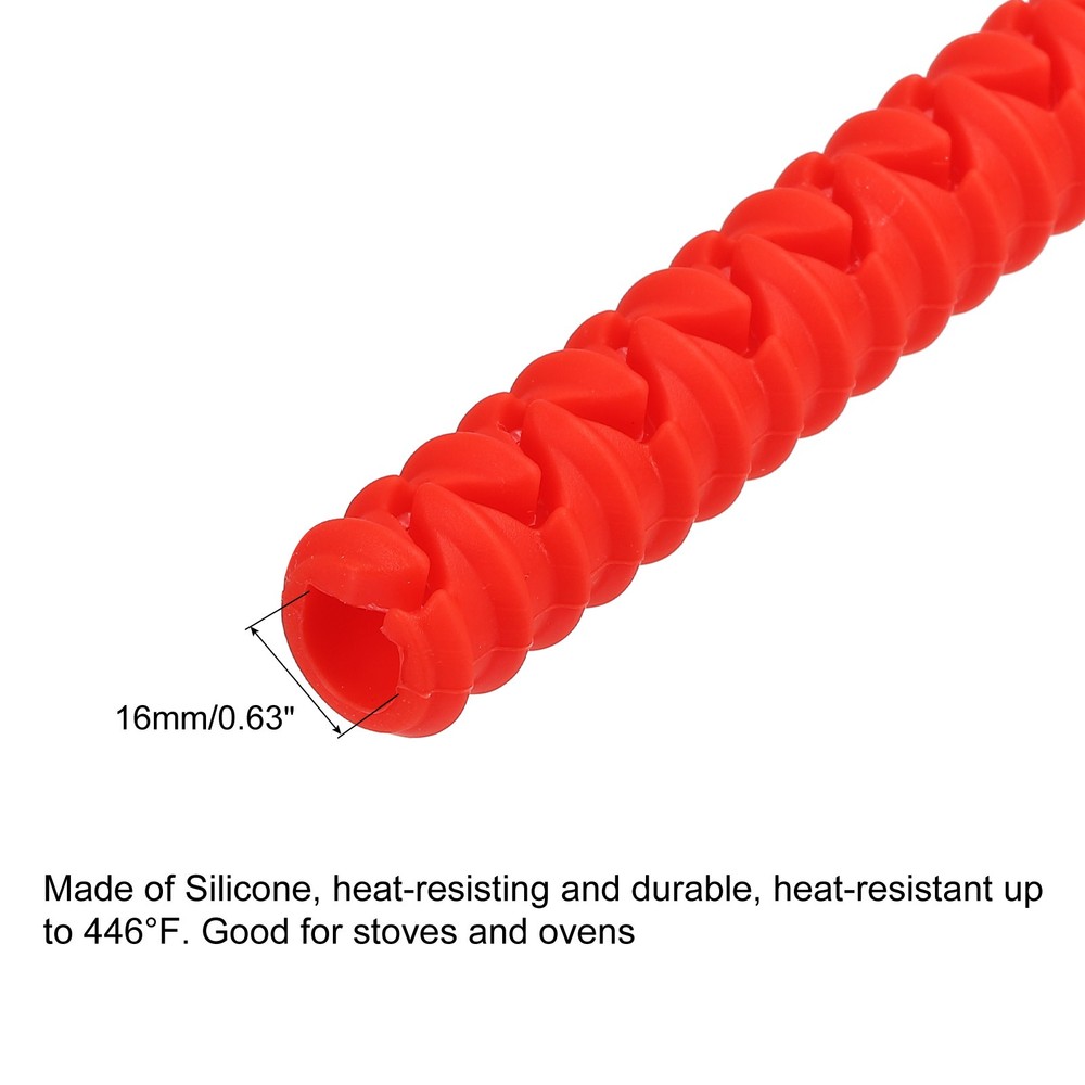 Oven rack shields, 2pcs silicone oven shelf rack protection