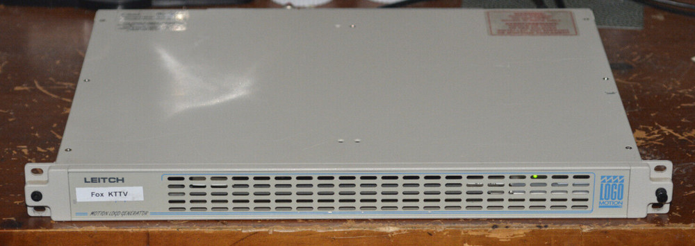 Leitch Motion Logo Generator, Working