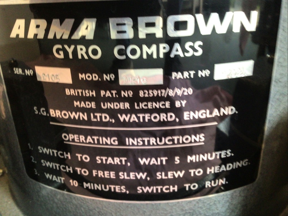 Arma Brown Gyro Compass 27024
