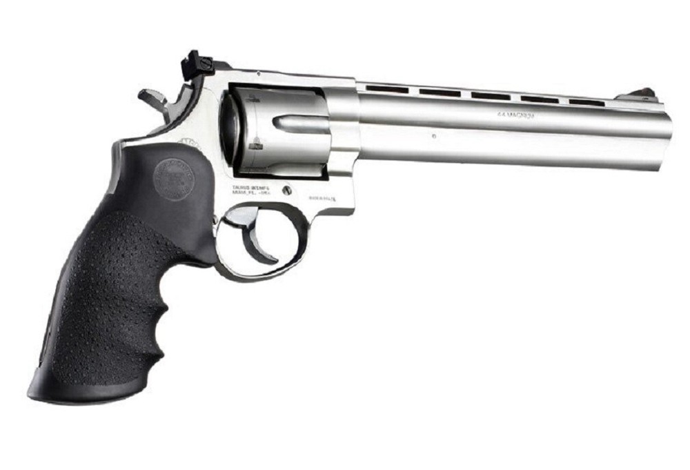 Hogue 66000 Taurus Medium & Large Frame Square Butt Black Monogrip Rubber Grip