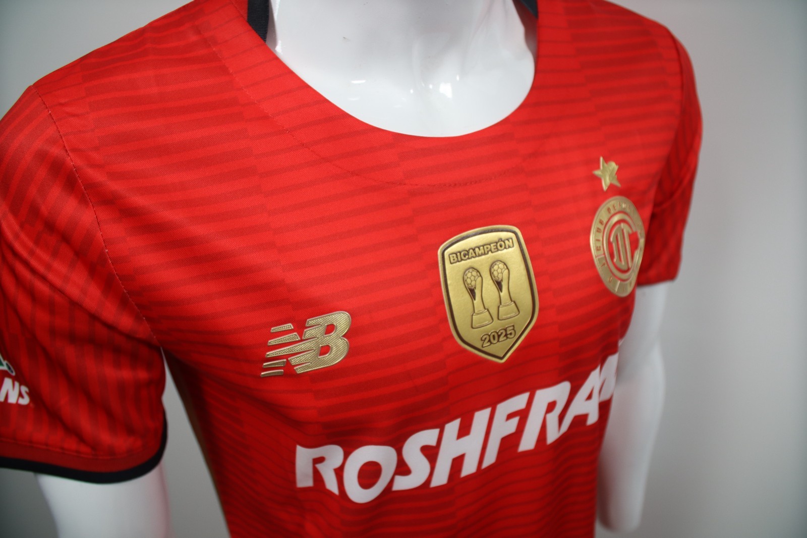 TOLUCA LOCAL 25/26 BI-CAMPEON (TALLA REDUCIDA LEER LA DISCRIPCION)