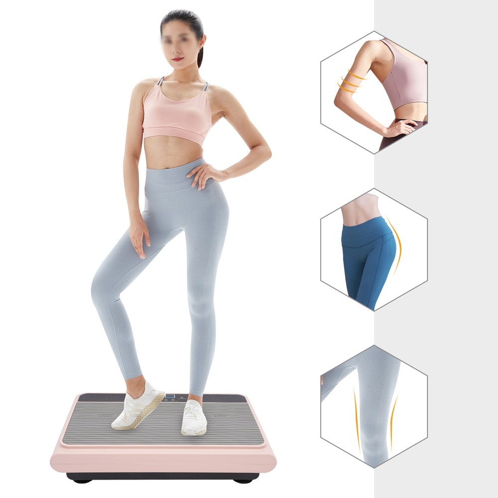 Vibration Plate Exercise Machine Whole Body Exercise With Quiet Motor Bluetooth