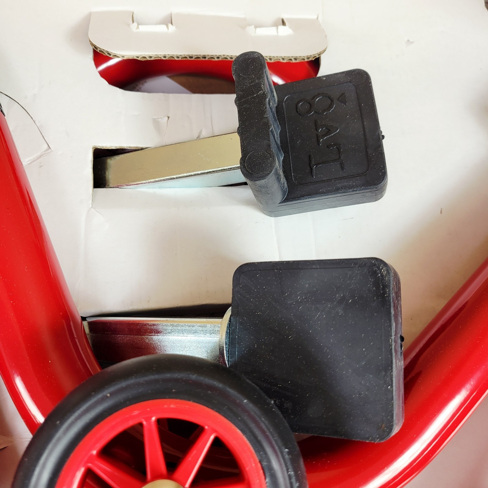 Genuine Ducati Rear Paddock Stand 97080141AA Double Swingarm Models OEM - Red